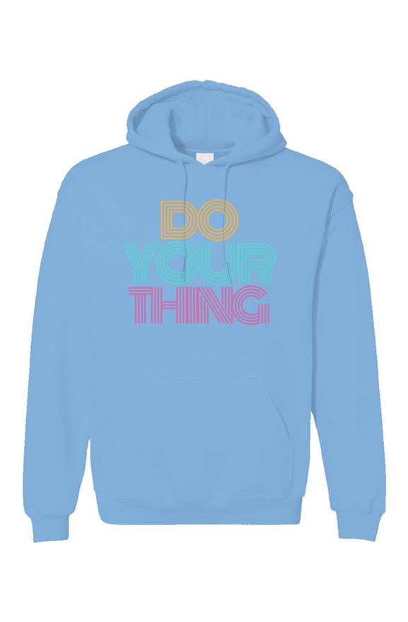 Retro Faith-God's Got Your Back Unisex Fleece Hoodie