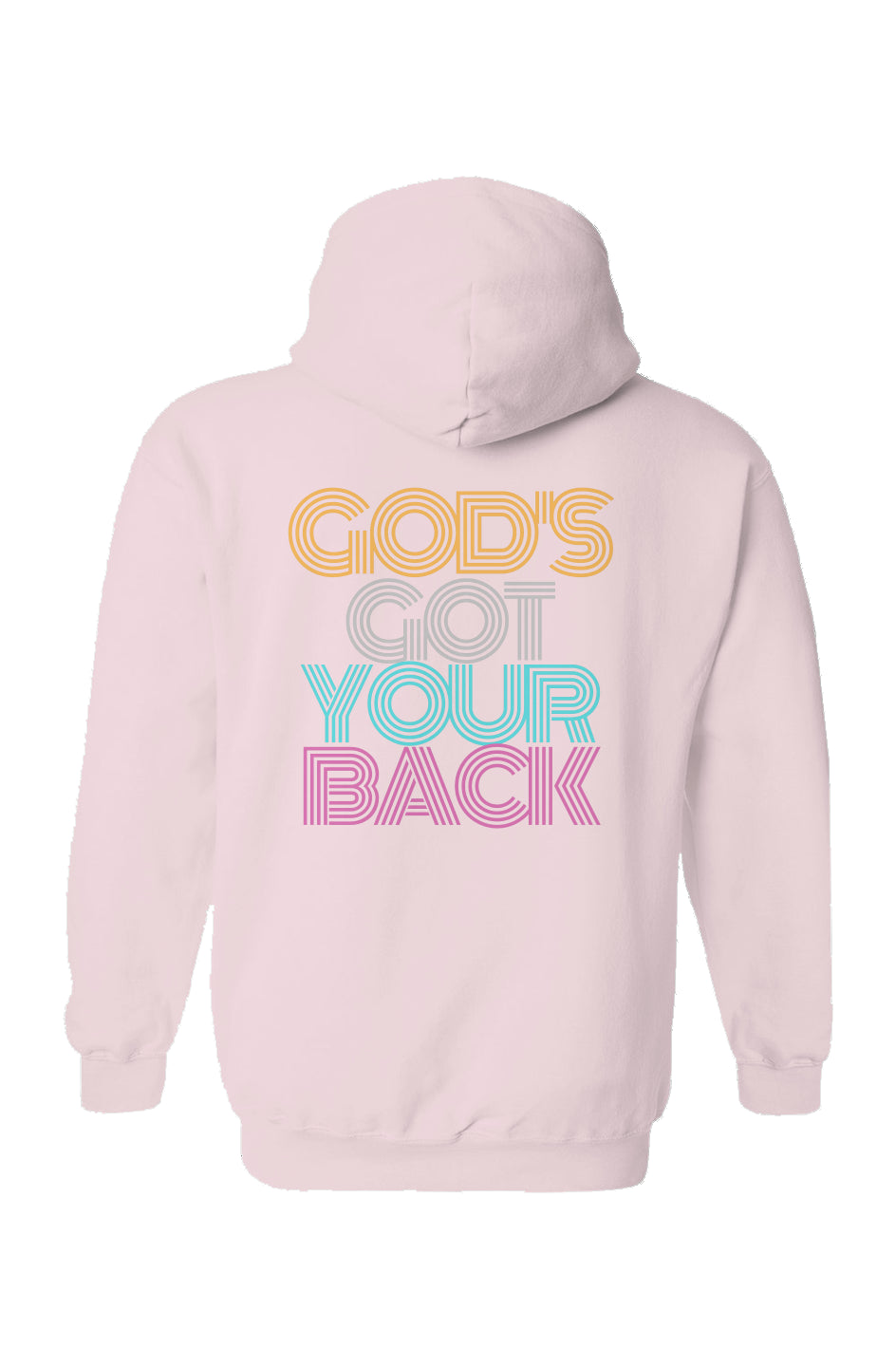 Retro Faith-God's Got Your Back - light pink