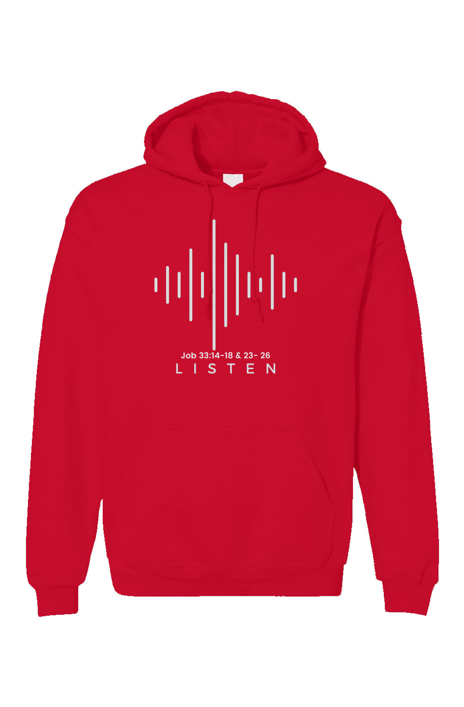 .*BIBLE VERSE* LISTEN-Crop Fleece Hoodie