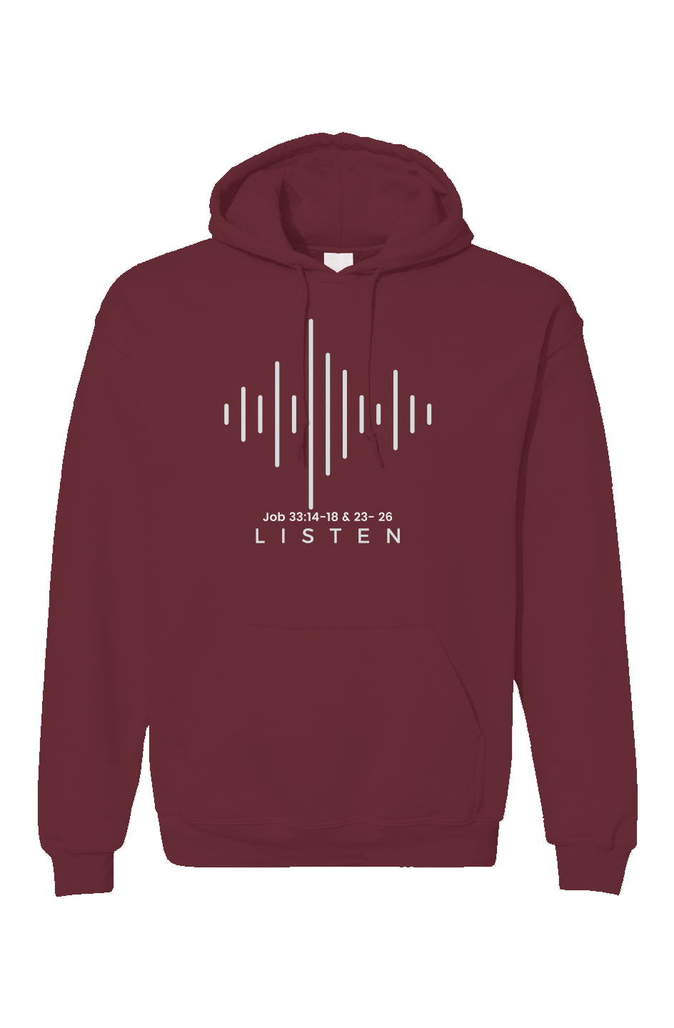 *BIBLE VERSE* LISTEN-Crop Fleece Hoodie