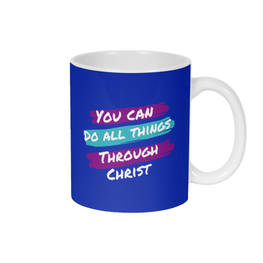 FAITH THROUGH CHRIST Coffee Mug - 11oz.